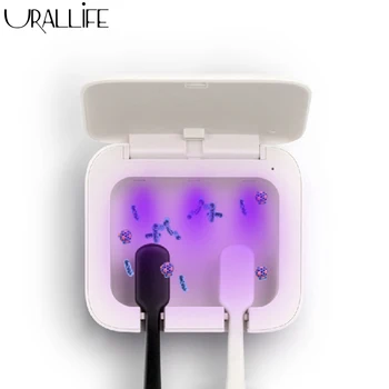 Urallife Portable 2In1 UV Toothbrush Sterilization Box Type-C Rechargeable Auto Switch Sterilization Box For Bath Smart Home Use
Urallife Portable 2In1 UV Toothbrush Sterilization Box Type-C Rechargeable Auto Switch Sterilization Box For Bath Smart Home Use