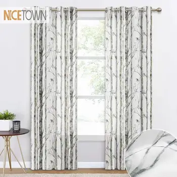 Sheer Curtains Tree Branch Botanical Pattern Watercolor Painting Grommet Curtains Privacy Window Decor for Dining Cafe Sunroom
Sheer Curtains Tree Branch Botanical Pattern Watercolor Painting Grommet Curtains Privacy Window Decor for Dining Cafe Sunroom