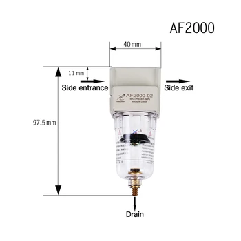 1pcs AF5000 06 10 multi-standard pneumatic filter regulator air handling device pressure switch table and bracket
1pcs AF5000 06 10 multi-standard pneumatic filter regulator air handling device pressure switch table and bracket