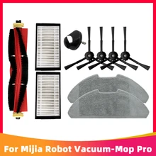 Front Castor Wheel Rag Main Side Brush Hepa Filter Replacement for Xiaomi Mijia Robot Vacuum-Mop Pro MJSTS1 Cleaner Spare Parts
Front Castor Wheel Rag Main Side Brush Hepa Filter Replacement for Xiaomi Mijia Robot Vacuum-Mop Pro MJSTS1 Cleaner Spare Parts