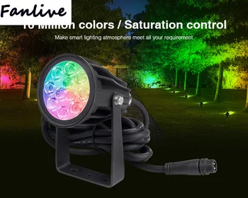 10pcs MiLight DC24V 6W RGB+CCT LED Garden Light Outdoor Dimmable Space/Park/Road/Plant Landscape Decoration
10pcs MiLight DC24V 6W RGB+CCT LED Garden Light Outdoor Dimmable Space/Park/Road/Plant Landscape Decoration