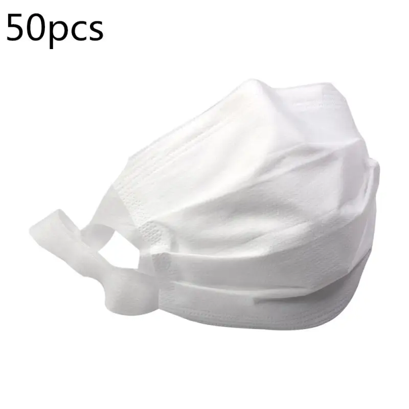 50 Pcs Disposable Mouth Mask 3-layer Non-woven Anti-bacterial Face Mask Dust-proof Protective Breathable Mask Adult Unisex Mask
50 Pcs Disposable Mouth Mask 3-layer Non-woven Anti-bacterial Face Mask Dust-proof Protective Breathable Mask Adult Unisex Mask