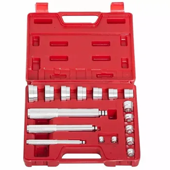 17 PCS Car Wheel Bearing Race Seal Bush Driver Master Tool Set Aluminum Axle Auto Set kit
17 PCS Car Wheel Bearing Race Seal Bush Driver Master Tool Set Aluminum Axle Auto Set kit