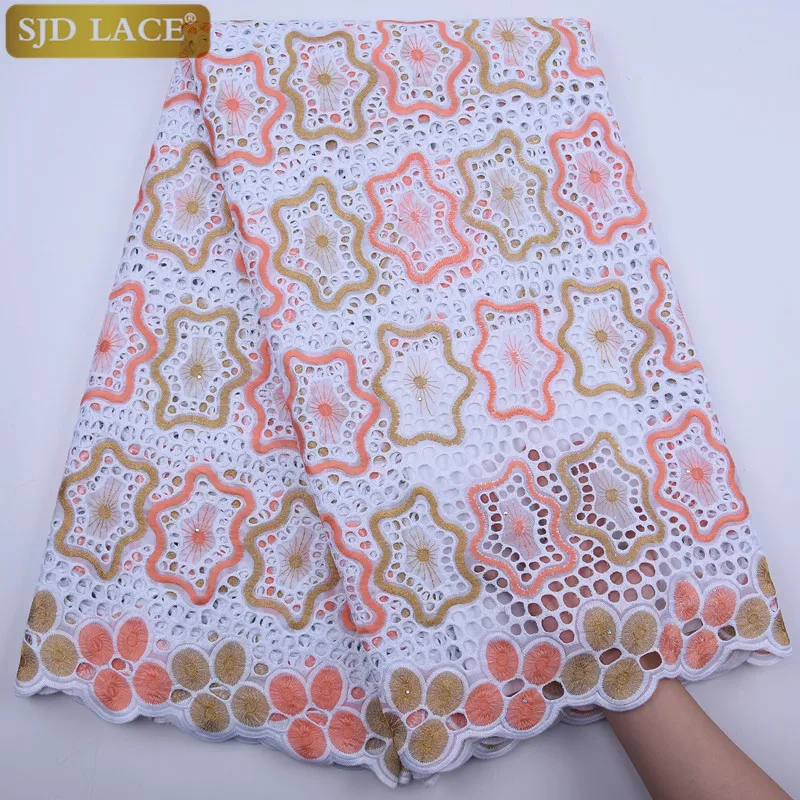 SJD LACE Top Sale Nigerian African Cotton Lace Fabric High Quality Holes Swiss Voile Lace In Switzerland For Wedding SewingA1801
SJD LACE Top Sale Nigerian African Cotton Lace Fabric High Quality Holes Swiss Voile Lace In Switzerland For Wedding SewingA1801