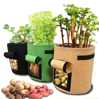 3 size Plant Grow Bags Home Garden Breathable Potato Tomato Vegetable Growing Bags Moisturizing Garden Vertical Seedling Bag
3 size Plant Grow Bags Home Garden Breathable Potato Tomato Vegetable Growing Bags Moisturizing Garden Vertical Seedling Bag