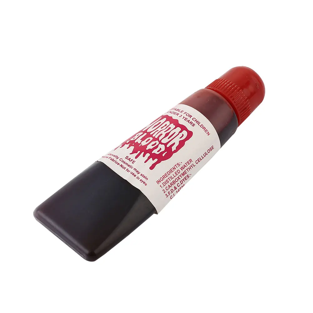 Fake Blood Make Up Halloween Party Horror Zombie Demon Simulation Makeup Cosmetics Wounds Scars Bruises Fake Blood Face Paint
Fake Blood Make Up Halloween Party Horror Zombie Demon Simulation Makeup Cosmetics Wounds Scars Bruises Fake Blood Face Paint
