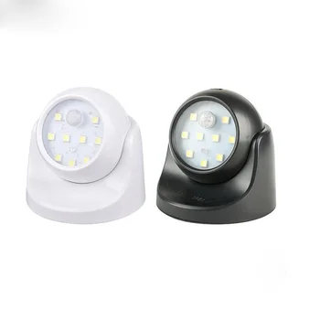 PIR Motion Sensor 9 Led Night Light 360 Degree Rotation Wireless Detector Night Light Wall Lamp Auto On/Off Closet Hallway Light
PIR Motion Sensor 9 Led Night Light 360 Degree Rotation Wireless Detector Night Light Wall Lamp Auto On/Off Closet Hallway Light