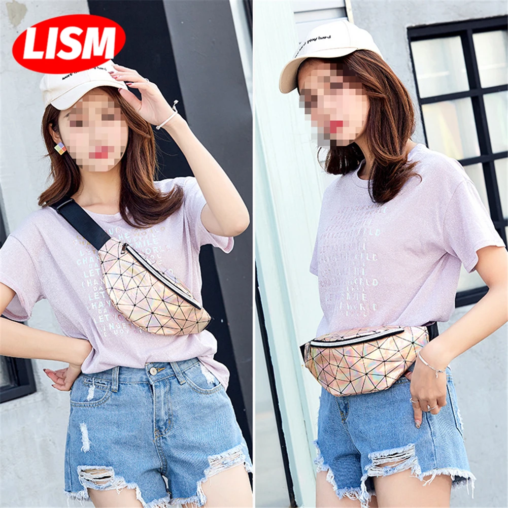 Women's Travel Handbag Laser Waist Bags Girls Colorful Slim Linggo Shiny Chest Shoulder Fanny Pack Hip Bag Waterproof Belt Pouch
Women's Travel Handbag Laser Waist Bags Girls Colorful Slim Linggo Shiny Chest Shoulder Fanny Pack Hip Bag Waterproof Belt Pouch