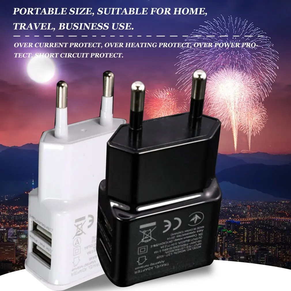 1A Dual USB Power plug usb Charger Electrical Socket eu plug Travel adapter Smart plug Matching Charger Adapter For Smartphone
1A Dual USB Power plug usb Charger Electrical Socket eu plug Travel adapter Smart plug Matching Charger Adapter For Smartphone