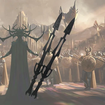 Hela Cosplay Sword Movie Thor Replica Cosplay Prop Weapons Halloween Toys For Teens 
Hela Cosplay Sword Movie Thor Replica Cosplay Prop Weapons Halloween Toys For Teens