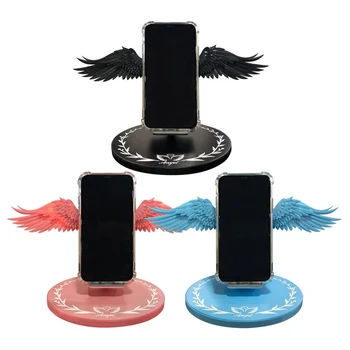 10W LED Angel Wings Wireless Fast Charger Stand Holder for iphone Mobile Phone X6HA
10W LED Angel Wings Wireless Fast Charger Stand Holder for iphone Mobile Phone X6HA