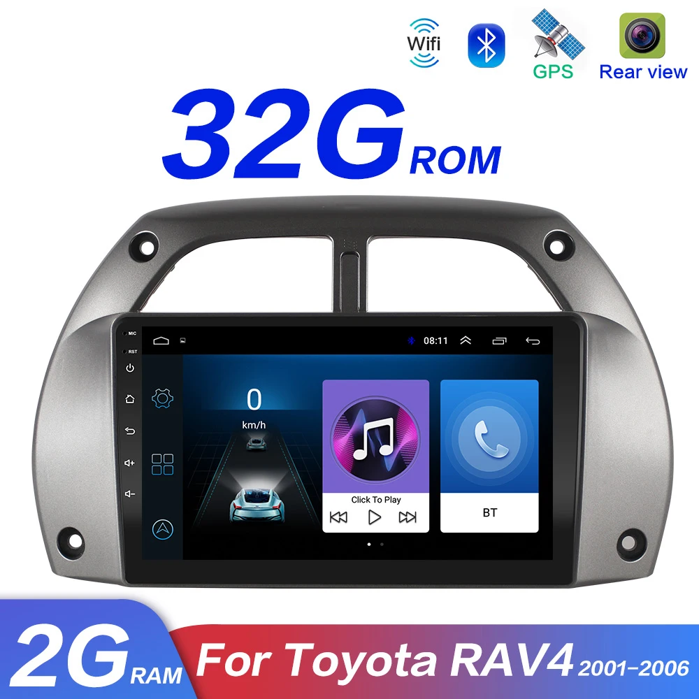 9 Inch 2DINAndroid 8.1 Car Multimedia Video Player GPS Navigation Bluetooth Stereo MP5 Player Radio 2001-2006 Toyota RAV4
9 Inch 2DINAndroid 8.1 Car Multimedia Video Player GPS Navigation Bluetooth Stereo MP5 Player Radio 2001-2006 Toyota RAV4