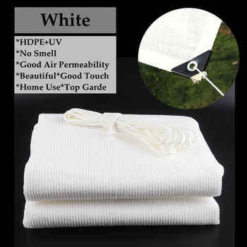White Shading Net Anti-UV Home Garden Flowers Plants Protection Net Terrace Balcony Privacy Safety Nets Sails Plants Care Covers
White Shading Net Anti-UV Home Garden Flowers Plants Protection Net Terrace Balcony Privacy Safety Nets Sails Plants Care Covers
