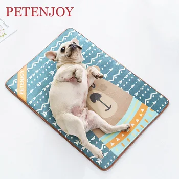 Print Summer Ice Silk Pet Dog Blanket Toys Bed Cushion Cold Pad Pillow Mat Blanket Dogs Indoor Yatak Pet Products BY50GW
Print Summer Ice Silk Pet Dog Blanket Toys Bed Cushion Cold Pad Pillow Mat Blanket Dogs Indoor Yatak Pet Products BY50GW