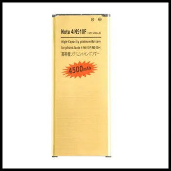 High Capacity Golden Battery EB-BN910BBE EB-BN910BBK for Note 4 note4 N910A N910U N910F N910H battery
High Capacity Golden Battery EB-BN910BBE EB-BN910BBK for Note 4 note4 N910A N910U N910F N910H battery