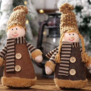 1Pcs Lovely Striped Scarf Boy Girl Doll Christmas Ornament New Year Gift Present Xmas Decor Home Party Decoration Supplies 62692
1Pcs Lovely Striped Scarf Boy Girl Doll Christmas Ornament New Year Gift Present Xmas Decor Home Party Decoration Supplies 62692