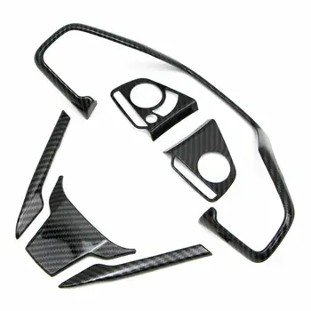 6Pcs Steering Wheel Cover Trim ABS Carbon Fiber Frame High Quality Hot Brand new
6Pcs Steering Wheel Cover Trim ABS Carbon Fiber Frame High Quality Hot Brand new