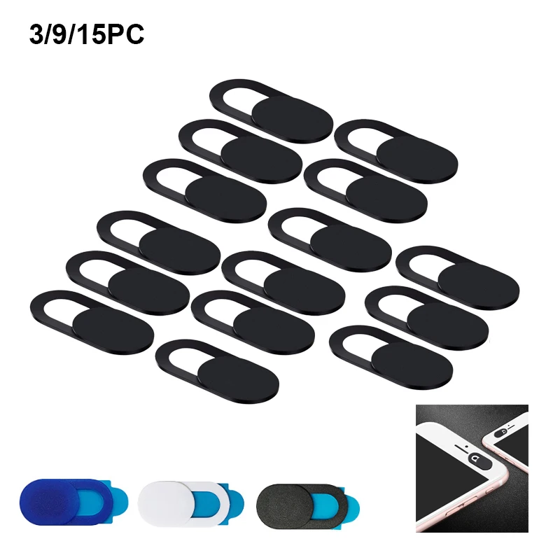 9pc/18PC Universal WebCam Cover Shutter Magnet Slider Plastic Camera Cover For Web Laptop iPad PC Macbook Tablet Privacy Sticker
9pc/18PC Universal WebCam Cover Shutter Magnet Slider Plastic Camera Cover For Web Laptop iPad PC Macbook Tablet Privacy Sticker