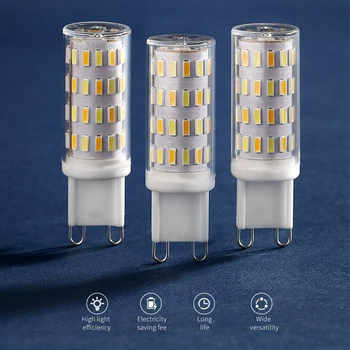 5Pcs/Lot G9 LED Lamp Mini LED Bulb AC 220V 3W SMD2835 Corn Lamp Spotlight Chandelier High Quality Lighting Replace Halogen Lamps
5Pcs/Lot G9 LED Lamp Mini LED Bulb AC 220V 3W SMD2835 Corn Lamp Spotlight Chandelier High Quality Lighting Replace Halogen Lamps