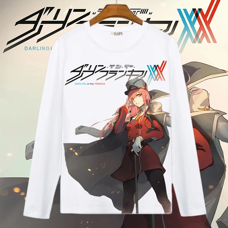 Darling In The Franxx Cosplay T Shirt Zero Two Code 002 Men/Women Spring Autumn Long Sleeve T-shirt Cartoon Top Tee Costume
Darling In The Franxx Cosplay T Shirt Zero Two Code 002 Men/Women Spring Autumn Long Sleeve T-shirt Cartoon Top Tee Costume