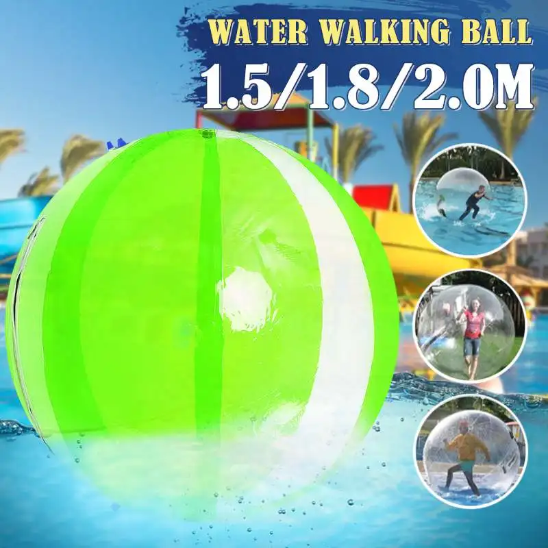 1.5m/1.8m/2m Green Water Walking Ball Dnace Ball Roll Ball Inflation Zipper Thickened Soft Film PVC Inflatable Water Sport 
1.5m/1.8m/2m Green Water Walking Ball Dnace Ball Roll Ball Inflation Zipper Thickened Soft Film PVC Inflatable Water Sport