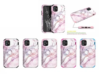 Marble Shockproof Case For Iphone 11 Pro Max 2019 XS XR X 8 7 6 5 Armor Granite Hybrid Rock Defender Hard PC+TPU 3 in 1 50PCS
Marble Shockproof Case For Iphone 11 Pro Max 2019 XS XR X 8 7 6 5 Armor Granite Hybrid Rock Defender Hard PC+TPU 3 in 1 50PCS