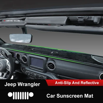 QHCP Car Dashboard Mat Covers Plush Leather Anti-slip Dashboard Pad Sunshade Dashmats Flower Pattern For Jeep Wrangler 2018 2019
QHCP Car Dashboard Mat Covers Plush Leather Anti-slip Dashboard Pad Sunshade Dashmats Flower Pattern For Jeep Wrangler 2018 2019