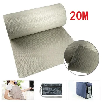 20M Anti Radiation RFID Shielding Fabric Electromagnetic Cloth Conductive Blocking Fabric Radiation Protection Cloth
20M Anti Radiation RFID Shielding Fabric Electromagnetic Cloth Conductive Blocking Fabric Radiation Protection Cloth