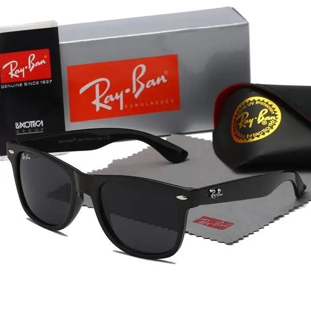 

Rayban- Original Outdoor Sunglasses Brand Designer Polarized Male Eyeglasses gafas For Mens Womens Sun Glasses NO47 Ray- ban-