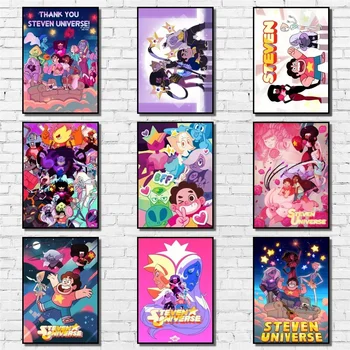 Steven Universe Whitepaper Poster Cartoon Crystal Gems Painting Funny Fancy Wall Sticker for Coffee House Bar
Steven Universe Whitepaper Poster Cartoon Crystal Gems Painting Funny Fancy Wall Sticker for Coffee House Bar