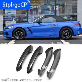 For BMW Z4 G29 M40i sDrive 25i M 2019 2020 High Quality Carbon Fiber Door Handle protection cover Trims Fits
For BMW Z4 G29 M40i sDrive 25i M 2019 2020 High Quality Carbon Fiber Door Handle protection cover Trims Fits