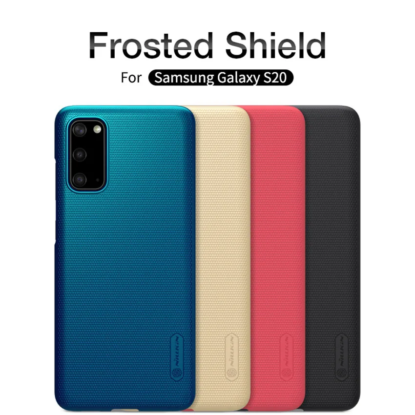 Новинка 2020 чехол для Samsung Galaxy S20 высококачественные Чехлы NILLKIN Супер Матовый |