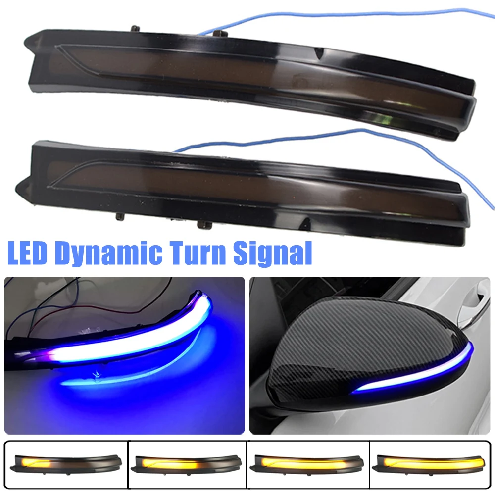 For Kia Optima K5 TF 2016-2019 LED Dynamic Turn Signal Blinker Side Rear-View Mirror Indicator Light Blue White Yellow
For Kia Optima K5 TF 2016-2019 LED Dynamic Turn Signal Blinker Side Rear-View Mirror Indicator Light Blue White Yellow