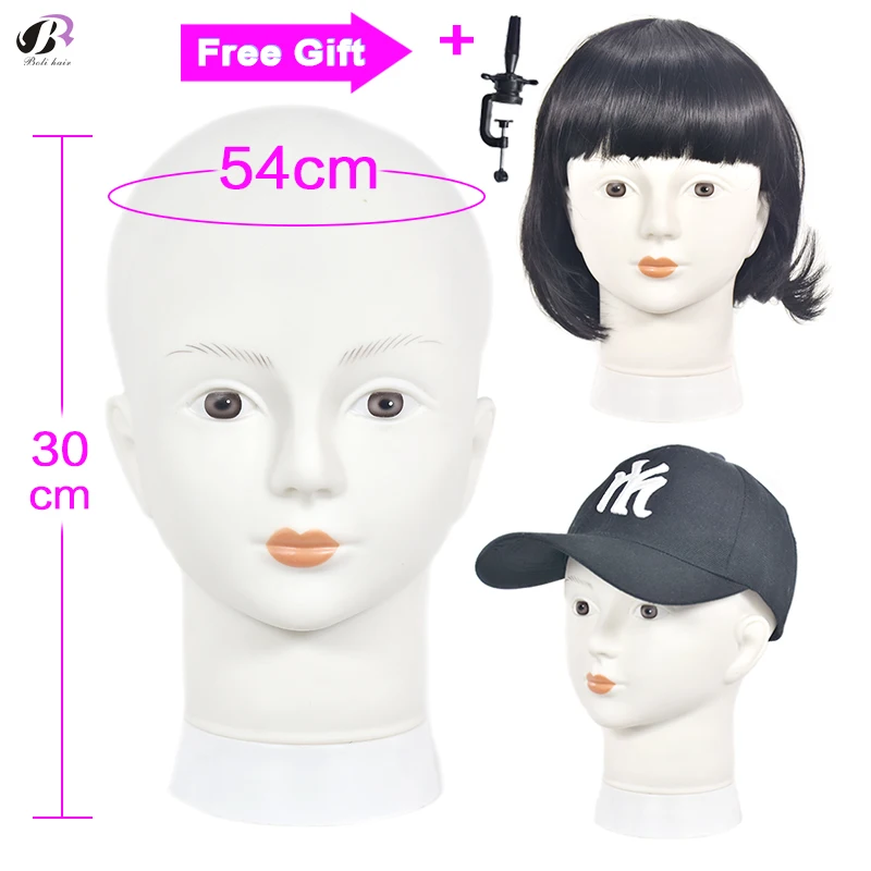 Female Soft PVC Mannequin Head For Wig Making Hat Wig Headset Scarf Ornaments Display Wig Head With Stand
Female Soft PVC Mannequin Head For Wig Making Hat Wig Headset Scarf Ornaments Display Wig Head With Stand