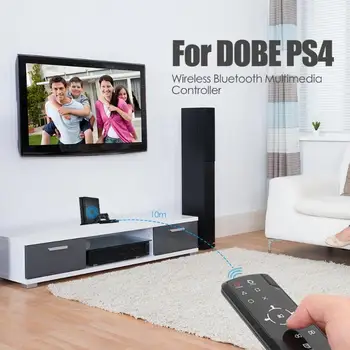 DC 3V Wireless Bluetooth Media Remote Control Vedio Control for Sony PS4 Console Linear Remote Control Distance up to 10 Meters
DC 3V Wireless Bluetooth Media Remote Control Vedio Control for Sony PS4 Console Linear Remote Control Distance up to 10 Meters