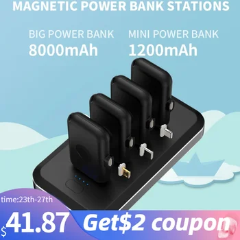 IPSKY 10000mAh Power Bank Magnetic Mini Powerbank Portable External Battery TypeC Magnet Charger Capsule Poverbank
IPSKY 10000mAh Power Bank Magnetic Mini Powerbank Portable External Battery TypeC Magnet Charger Capsule Poverbank