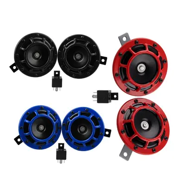 Compact Electric Loud Blast 12V Red Grille Mount Super Tone Hella Horn Kit Hot Selling Market Trend 1pc Horn Kit 
Compact Electric Loud Blast 12V Red Grille Mount Super Tone Hella Horn Kit Hot Selling Market Trend 1pc Horn Kit