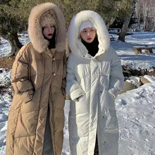 Women's mid-length quilted jacket 2021 winter new down jacket white duck down Korean style over-the-knee loose quilted jacket
Women's mid-length quilted jacket 2021 winter new down jacket white duck down Korean style over-the-knee loose quilted jacket