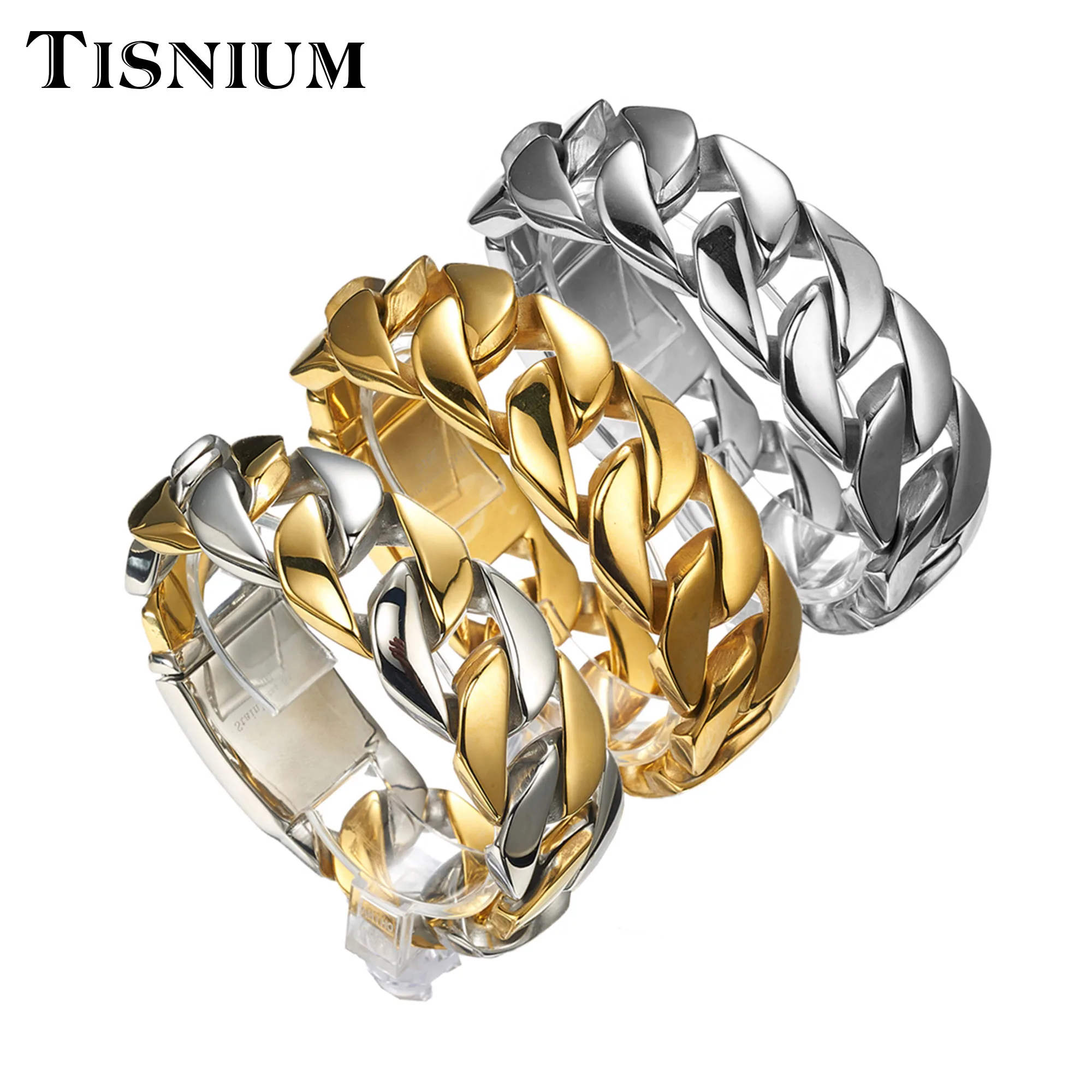 Heavy Thick Men's 316L Stainless Steel Bracelet Accessory Glamour Jewelry Hip Hop Boy Holiday Gifts 26mm
Heavy Thick Men's 316L Stainless Steel Bracelet Accessory Glamour Jewelry Hip Hop Boy Holiday Gifts 26mm