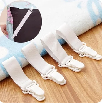 4 Pcs White Bed Sheet Mattress Cover Blankets Grippers Clip Holder Fasteners Elastic Set Fixing Slip-Resistant Belt Elastic
4 Pcs White Bed Sheet Mattress Cover Blankets Grippers Clip Holder Fasteners Elastic Set Fixing Slip-Resistant Belt Elastic
