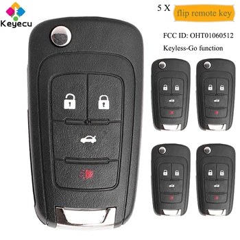 KEYECU 5PCS Keyless-GO Remote Car Key With 4 Buttons 315MHz/ 433MHz ID46 Chip FOB for Chevrolet Cruze Equinox Sonic, OHT01060512
KEYECU 5PCS Keyless-GO Remote Car Key With 4 Buttons 315MHz/ 433MHz ID46 Chip FOB for Chevrolet Cruze Equinox Sonic, OHT01060512