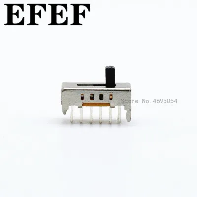20 шт. тумблер SS24D02G4 SS24D02VG4 12Pin 2P4T скользящий переключатель ручка высокая 4 мм |