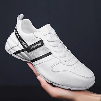 Spring/Autumn Casual Sneakers For Man Genuine Leather Men Flats Shoes Beige Men Youth Casual Shoe Rubber Soles Adult Casual Shoe
Spring/Autumn Casual Sneakers For Man Genuine Leather Men Flats Shoes Beige Men Youth Casual Shoe Rubber Soles Adult Casual Shoe