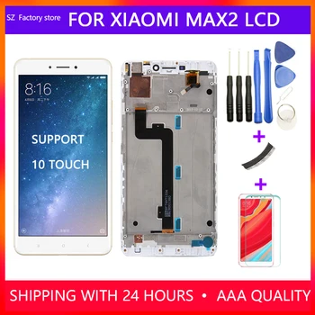 6.44" Screen Replacement for Xiaomi Mi Max2 LCD Display & Touch Screen Digitizer Frame Assembly Set For Max 2 with free tools
6.44" Screen Replacement for Xiaomi Mi Max2 LCD Display & Touch Screen Digitizer Frame Assembly Set For Max 2 with free tools
