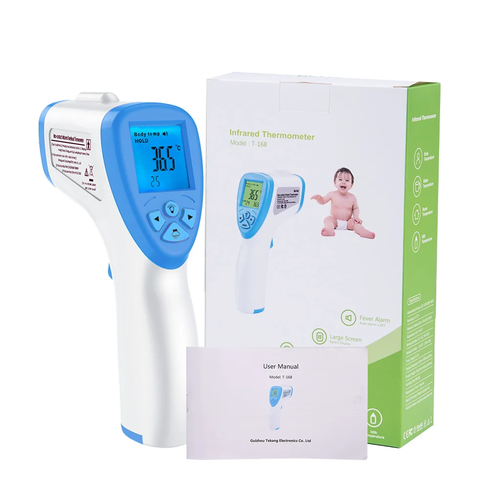 Non Contact Infrared Forehead Thermometer Ear Digital Thermometer Body Temperature Fever Measure Tool For Baby Adult IR Device
Non Contact Infrared Forehead Thermometer Ear Digital Thermometer Body Temperature Fever Measure Tool For Baby Adult IR Device