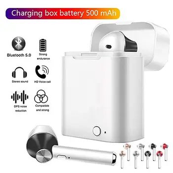IPX7 Waterproof Earbuds Wireless Headset With Charging Box TWS Bluetooth Earphones Wireless 4.2 Earbud Control noise reduction
IPX7 Waterproof Earbuds Wireless Headset With Charging Box TWS Bluetooth Earphones Wireless 4.2 Earbud Control noise reduction