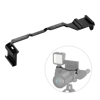 Cold Shoe Adapter Relocation Plate Aluminum Alloy Camera Vlogging Mount Bracket for Sony A6300/A6400 Photography Accessories
Cold Shoe Adapter Relocation Plate Aluminum Alloy Camera Vlogging Mount Bracket for Sony A6300/A6400 Photography Accessories