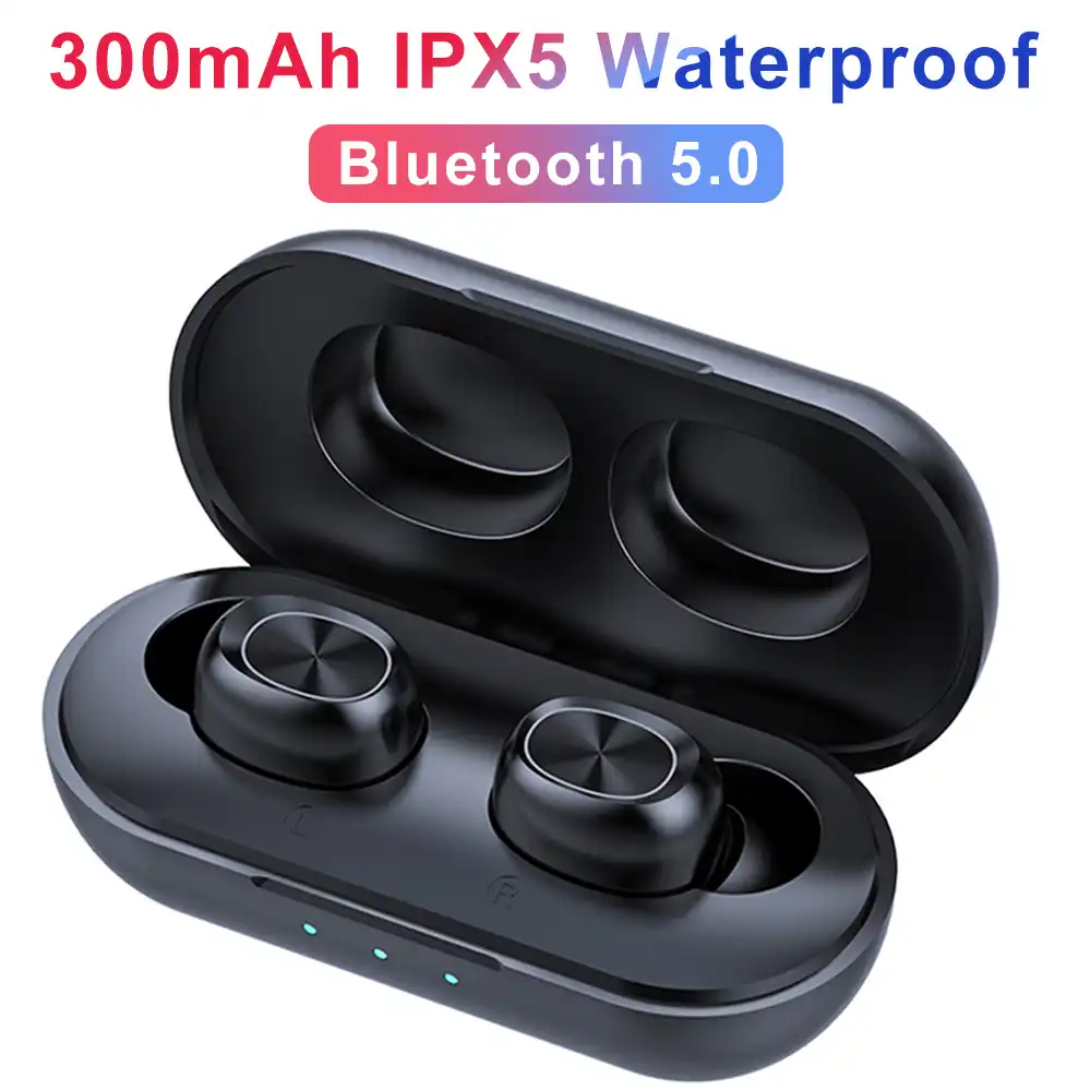 bluetooth wireless earphone b5 tws touch control