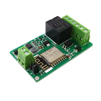 DC 12V ESP8266 ESP-12F Wireless Wifi Module 220V 10A Relay Module ESP12F 802.11b/g/n 2.4GHz
DC 12V ESP8266 ESP-12F Wireless Wifi Module 220V 10A Relay Module ESP12F 802.11b/g/n 2.4GHz