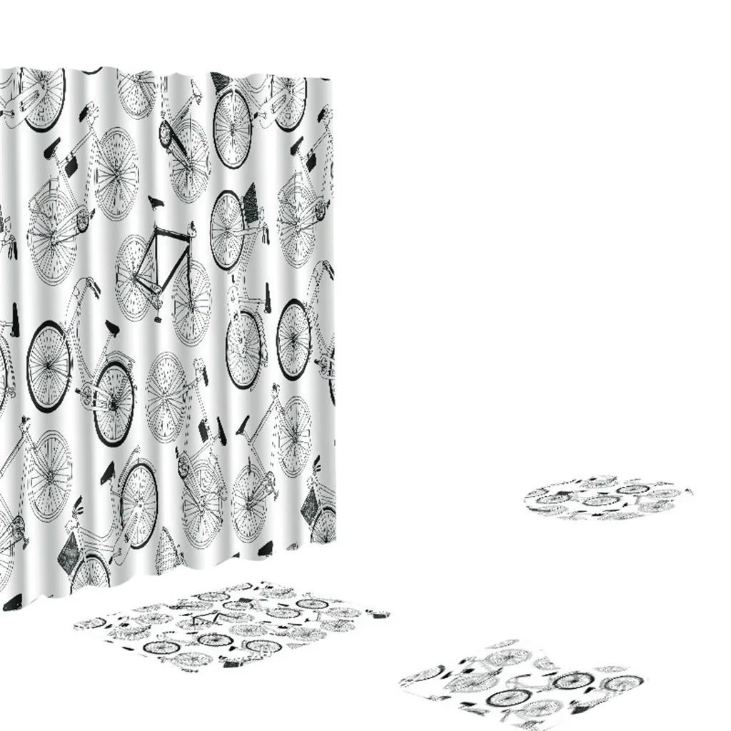 4 Pcs Note Flower Dot Pattern Non Slip Toilet Polyester Cover Mat Set Bath Rug Mat Set Bathroom Accessories Shower Curtain Set
4 Pcs Note Flower Dot Pattern Non Slip Toilet Polyester Cover Mat Set Bath Rug Mat Set Bathroom Accessories Shower Curtain Set